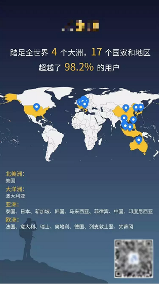 1 713  西瓜足迹点亮的不是地图，而是用户的情感地图