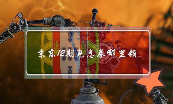 京东12期免息券哪里领